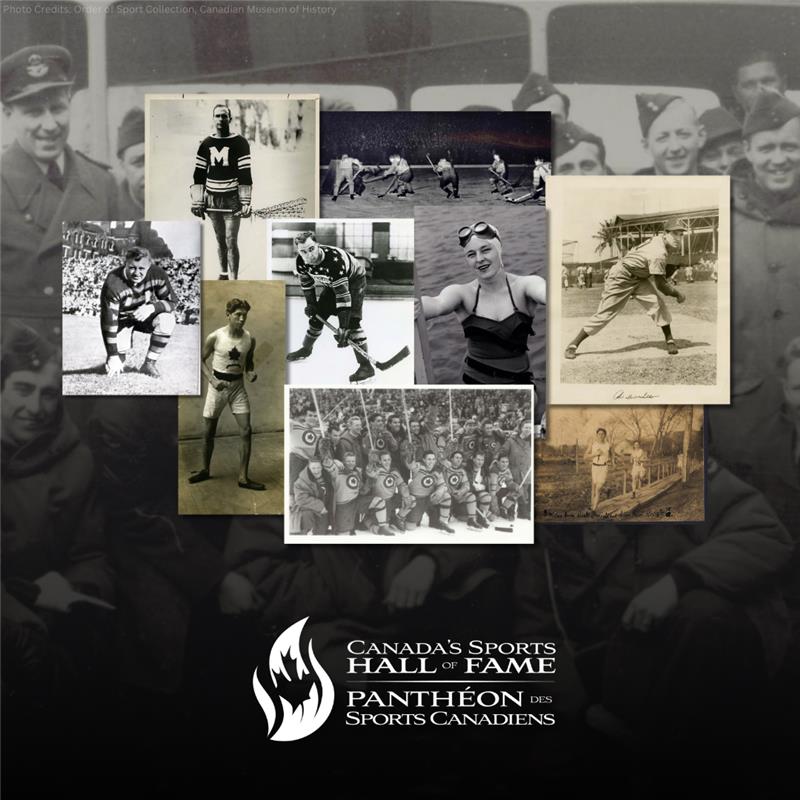 Collage image for Play Hard, Fight Hard by Canada's Sports Hall of Fame